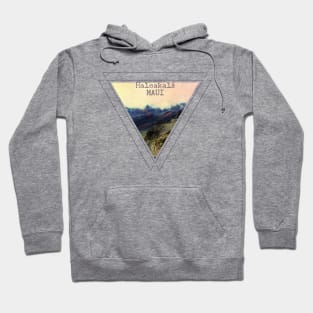 Haleakala National Park Maui Hawaii To travel is to live Hoodie